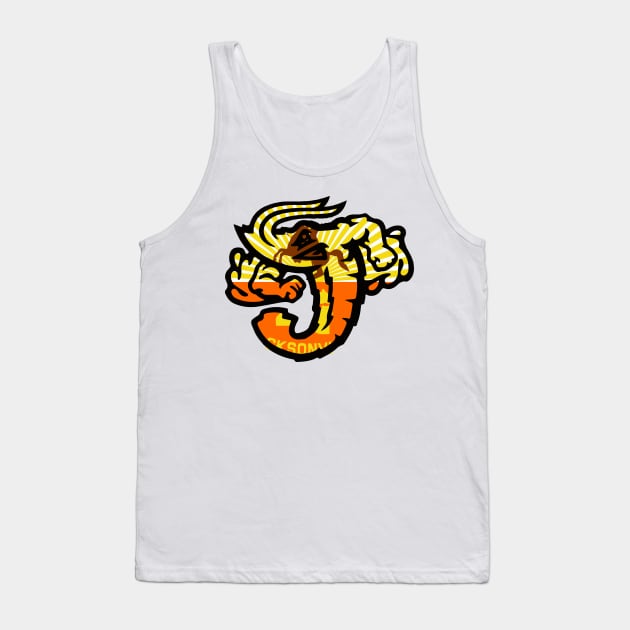 Jacksonville Flag Jumbo Shrimp Logo Tank Top by justin_weise